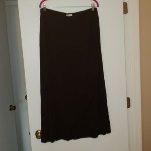 Black Max Studio faux wrap maxi